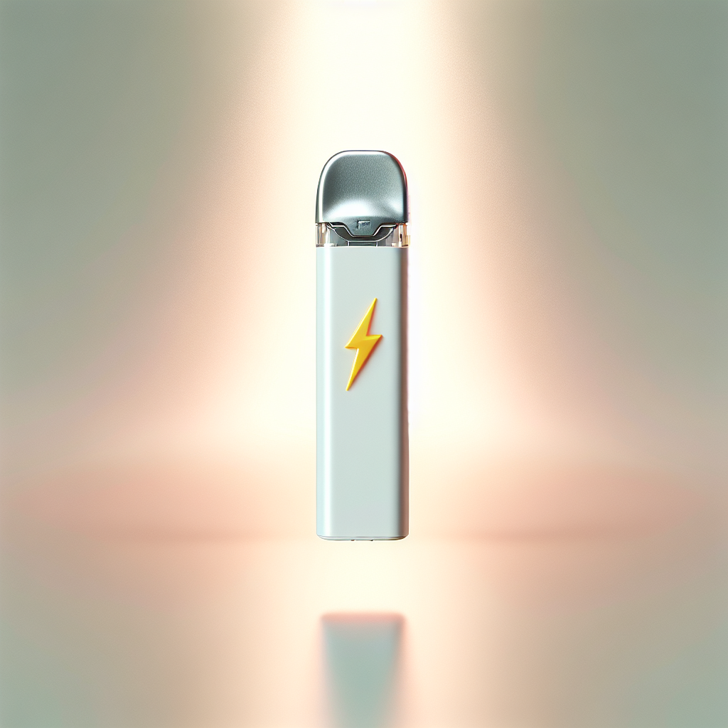 Мінімалістичне фото одноразового пода WAKA з енергетичним смаком на світлому фоні — купити одноразовий под, самовивіз/безкоштовна доставка