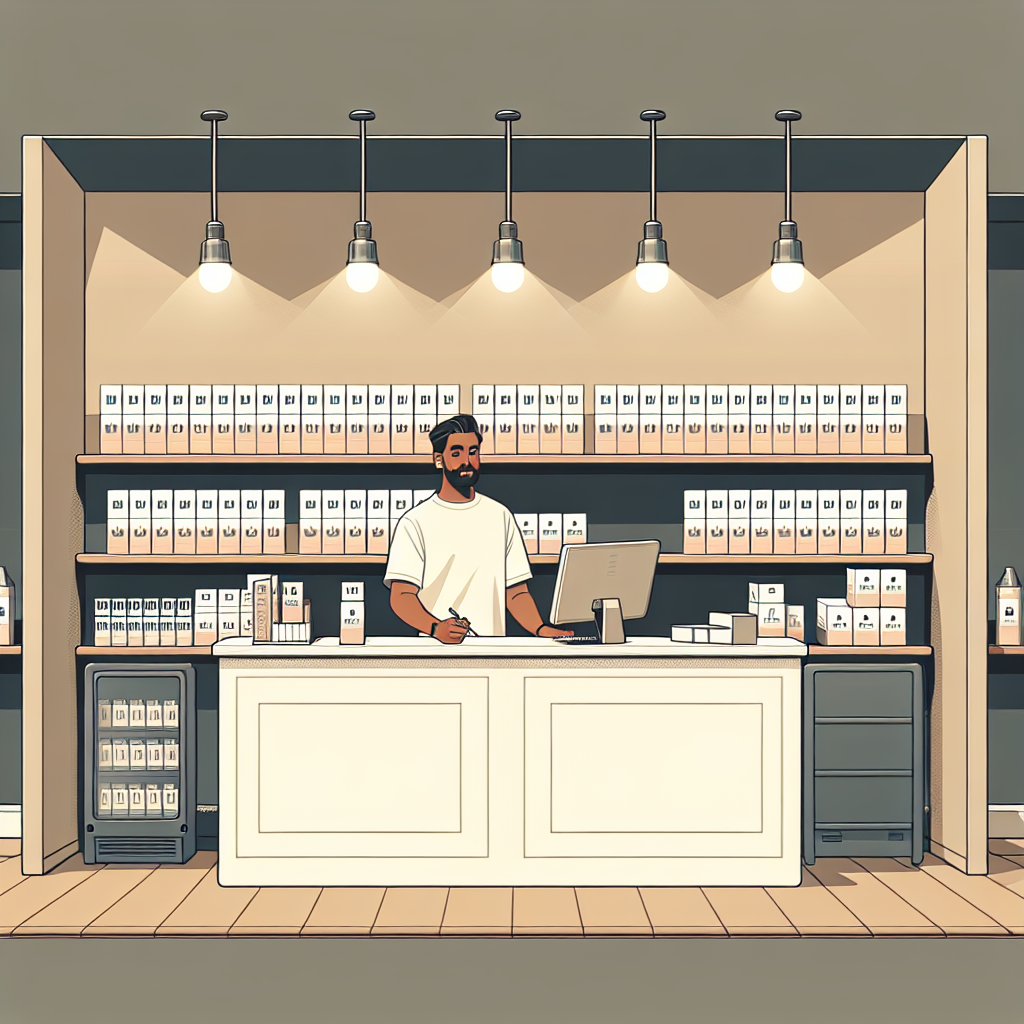 Магазин у Миколаєві: прилавок із коробками одноразок — де купити одноразку або одноразовий pod